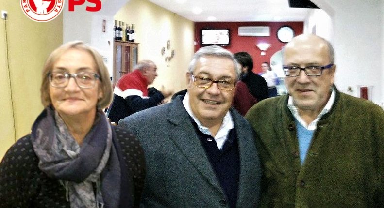 Luis, Filomena e Aniceto