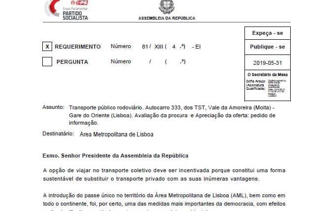 Pedido de Informação 333